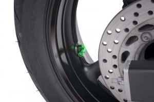 Valves for tubeless wheels PUIG zaļš D 11mm